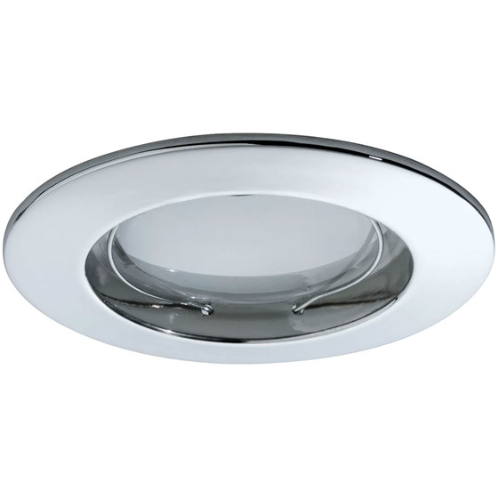 Paulmann 939.59 LED Einbaustrahler Coin Dimmbar 7W Chrom IP44 2700K