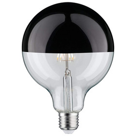 Paulmann 286.80 LED Globe 125 Kopfspiegel Schwarz 6,5W...