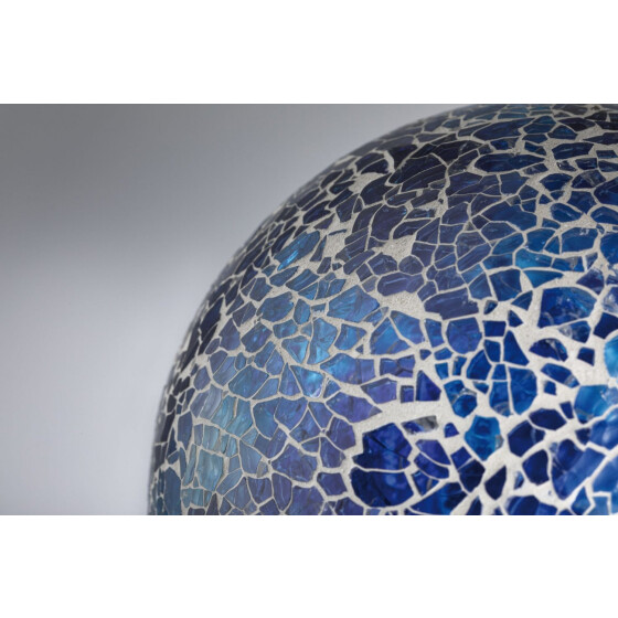 Paulmann 287.50 LED Globe 130 E27 5W 470lm Miracle Mosaic Handmade blau dimmbar