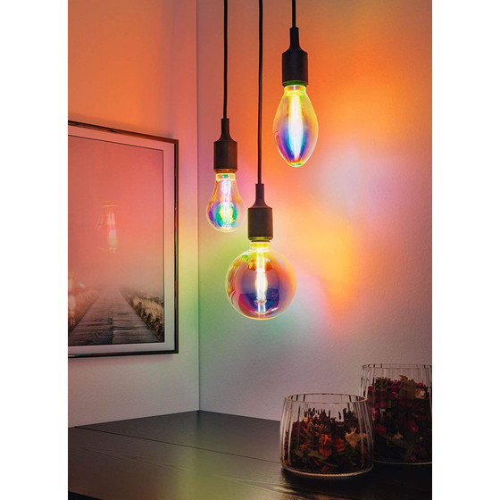 Paulmann 287.72 LED Kerze Birne E27 5W 470lm Fantastic Colors Dichroic dimmbar
