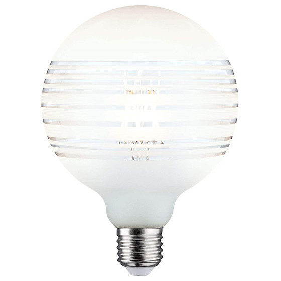 Paulmann 287.44 LED Globe125 Ringspiegel E27 4,5W=40W 470lm Wei 2600K dimmbar