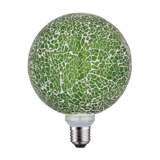 Paulmann 287.47 LED Globe 130 E27 5W Grn Miracle Mosaic dimmbar