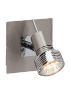Brilliant G34710/77 Kassandra LED Strahler Spot 1x3W Eisen Chrom GU10 inkl. Leuchtmittel
