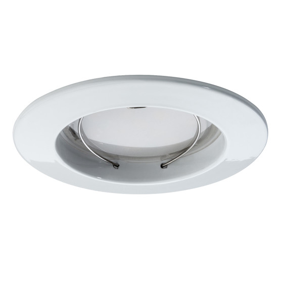 Paulmann 939.55 Einbaustrahler Coin Dimmbar LED 7 W Wei matt Alu/Zink IP44