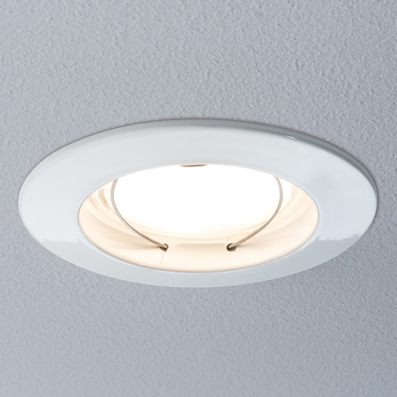 Paulmann 939.55 Einbaustrahler Coin Dimmbar LED 7 W Wei matt Alu/Zink IP44