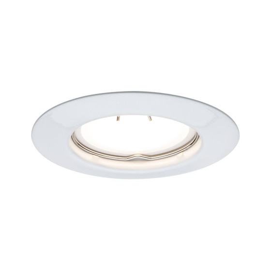 Paulmann 936.58 Einbaustrahler LED 4,5 W GU10 Weiss Rund Starr inkl. Leuchtmittel