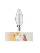 Paulmann 285.72 LED Kerze 2,5 W E14 Leuchtmittel 3-Stufen dimmbar 230V 2700K
