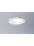 Paulmann 939.73 LED Einbaustrahler Coin Dimmbar 6,8W Weiß matt IP44 2700K