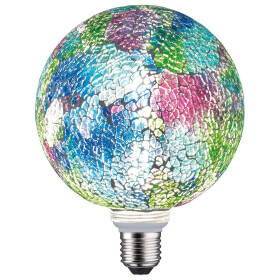 Paulmann 287.49 LED Globe Ø130 E27 5W 470lm Miracle Mix Mosaic Handmade dimmbar