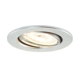 Briloner 7277-039 LED Einbauleuchten Set 3x5W Alu GU10 Dimmschaltbar IP23 inkl. Leuchtmittel