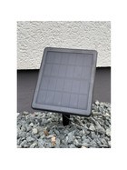 LED Simon 5er Spot Set Solarleuchte Gartenlampe Erdspieß 5x1W Aluminium IP65