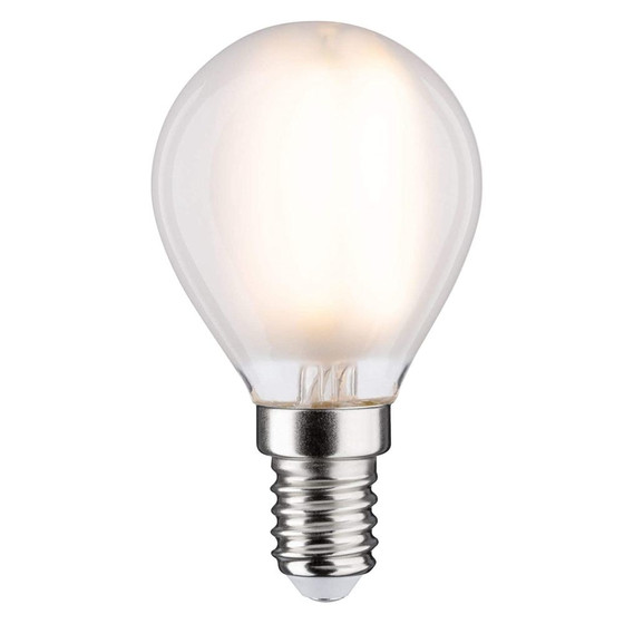 Paulmann 286.52 LED Tropfen Filament E14 230V Leuchtmittel 806lm 6,5W 2700K Matt