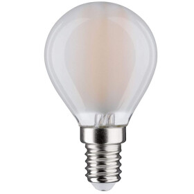 Paulmann 286.52 LED Tropfen Filament E14 230V Leuchtmittel 806lm 6,5W 2700K Matt
