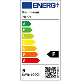 Paulmann 287.71 LED E27 5W 470lm 2700K Fantastic Colors...