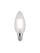 Paulmann 287.27 LED Filament Lampe Kerze 5W E14 matt Neutralweiß 4000K dimmbar
