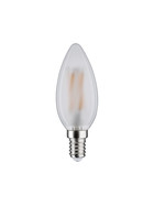 Paulmann 287.27 LED Filament Lampe Kerze 5W E14 matt Neutralweiß 4000K dimmbar