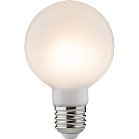 Paulmann 287.01 LED Globe80 Leuchtmittel Opal E27 7,5W 806lm Warmweiß dimmbar