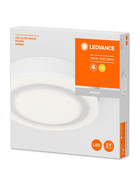 LEDVANCE LED Click Deckenleuchte Rund 18W Weiss 3000K Warmweiss 30 cm