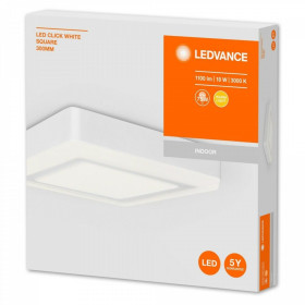 LEDVANCE LED Click White Square Deckenleuchte Eckig 18W Weiss 3000K Warmweiss 30x30 cm