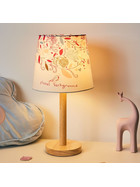 Paulmann 480.45 Pauleen Cute Flower Lamp Tischleuchte max.20W E27 Stoff/Holz