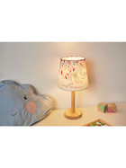 Paulmann 480.45 Pauleen Cute Flower Lamp Tischleuchte max.20W E27 Stoff/Holz