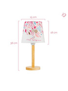 Paulmann 480.45 Pauleen Cute Flower Lamp Tischleuchte max.20W E27 Stoff/Holz