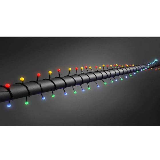 Konstsmide 3693-507 LED Globelichterkette mit runden...