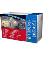 Konstsmide 3621-140 Micro LED Lichterkette 24 kaltweiße funkelnde Dioden IP44