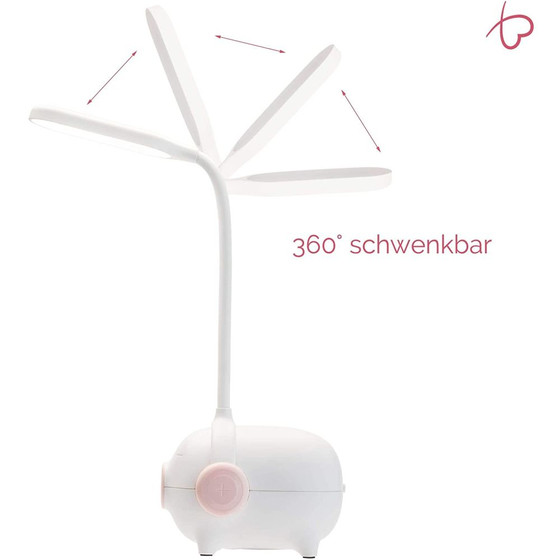 Pauleen 480.27 Sweet Little Pig Schreibtischleuchte 5W...