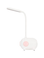 Pauleen 480.27 Sweet Little Pig Schreibtischleuchte 5W USB 5V Weiss Rosa Dimmbar