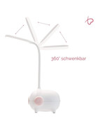 Pauleen 480.27 Sweet Little Pig Schreibtischleuchte 5W USB 5V Weiss Rosa Dimmbar