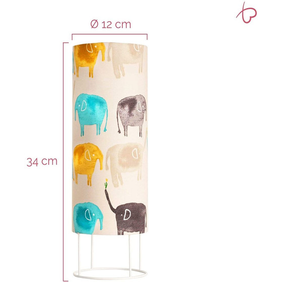 Paulmann 480.43 Pauleen Cute Elephant Lamp Tischlampe...