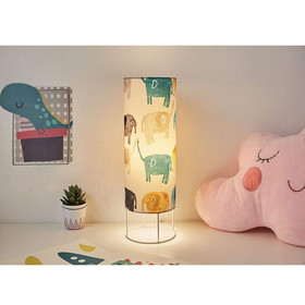 Paulmann 480.43 Pauleen Cute Elephant Lamp Tischlampe max.20W E14 Metall/Stoff