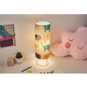 Paulmann 480.43 Pauleen Cute Elephant Lamp Tischlampe max.20W E14 Metall/Stoff