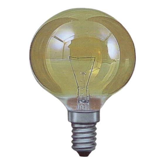 Paulmann 196.27 Glühbirne Miniglobe Leuchtmittel 25W Lampe E14 Gelb/Gold 230V