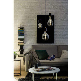 Paulmann 288.60 Edition 1879 LED Filament Vintage Globe125 4W E27 130lm Rauchglas
