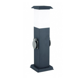 Hi Lite Aussenleuchte mit 2 Steckdosen max.40W Anthrazit...