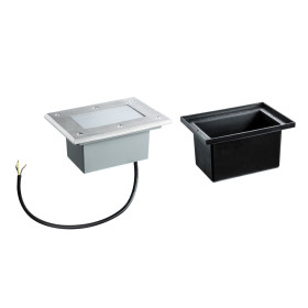 Paulmann 937.96 LED Special Line Bodeneinbauleuchte 3W Edelstahl Warmweiss IP67