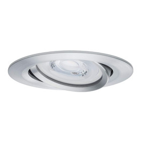 Paulmann 939.46 LED Coin Einbaustrahler 6,8W Alu gedreht IP23 Dimmbar 2700K 230V