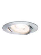 Paulmann 939.46 LED Coin Einbaustrahler 6,8W Alu gedreht IP23 Dimmbar 2700K 230V