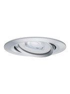 Paulmann 939.46 LED Coin Einbaustrahler 6,8W Alu gedreht IP23 Dimmbar 2700K 230V