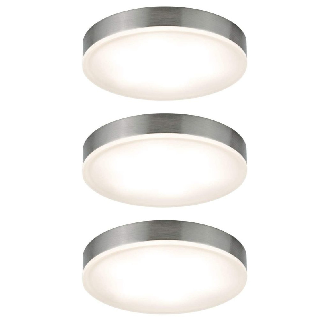 Unterschrankleuchte gebürst LED 3 x Paulmann W Eisen Unity 4,5 935.64