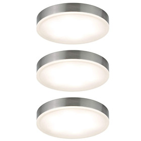 Paulmann 935.64 LED Unity Unterschrankleuchte 3 x 4,5 W Eisen gebürstet 2700K