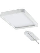 Paulmann 920.32 LED Vane Unterschrankleuchte 6,7W Weiss matt IP44 Warmweiss Alu