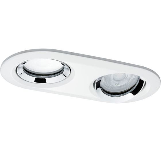 Paulmann 929.01 LED Nova Premium Einbauleuchte 2x7W GU10...