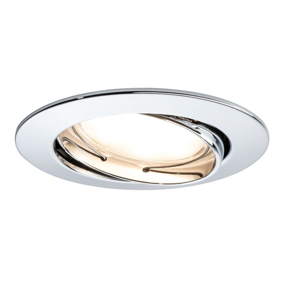 Paulmann 939.66 LED Coin Einbauleuchten-Set 3x7W Chrom...