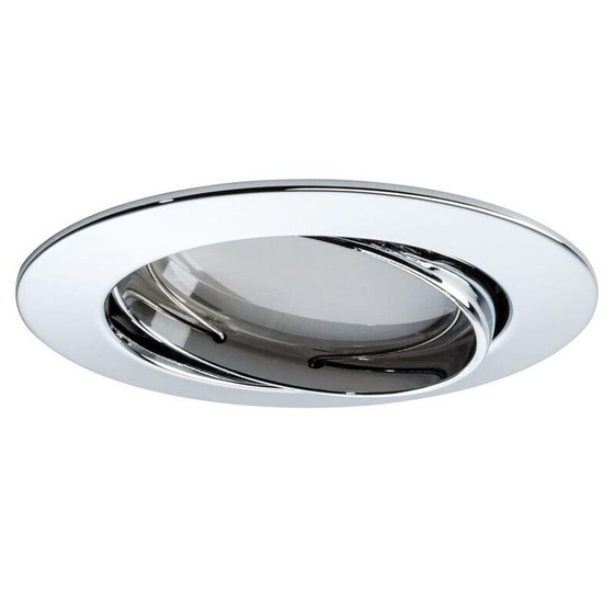 Paulmann 939.66 LED Coin Einbauleuchten-Set 3x7W Chrom...