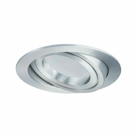 Paulmann 939.83 LED Coin Einbaustrahler 6,8W Alu gedreht Warmweiss 230V IP23