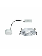 Paulmann 939.83 LED Coin Einbaustrahler 6,8W Alu gedreht Warmweiss 230V IP23