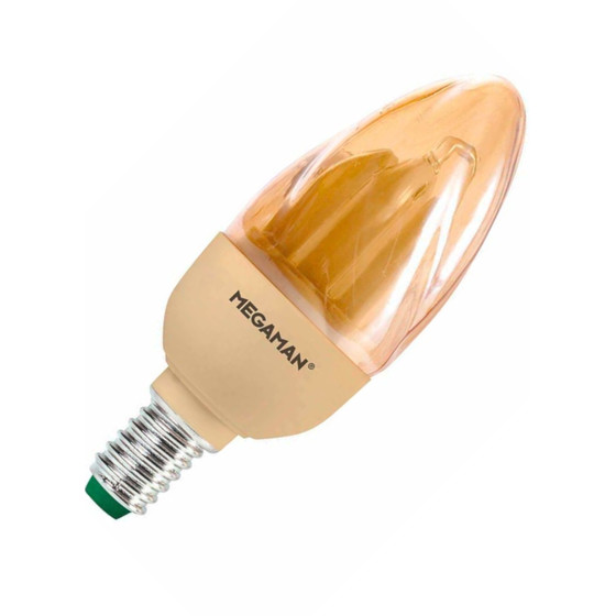 MEGAMAN MM11302 Energiesparlampe Ultra Compact Candle...